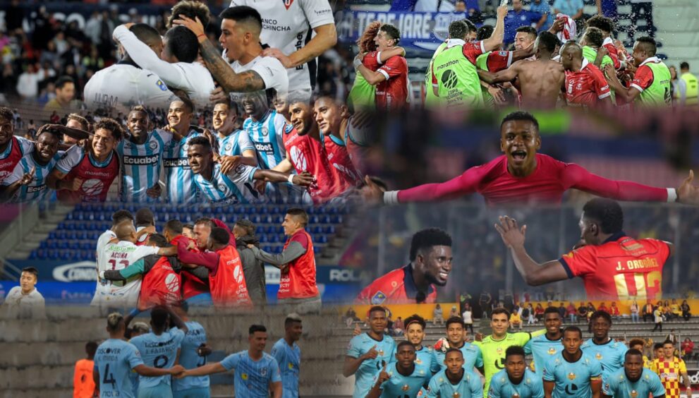 Estas son los equipos en cuartos de final