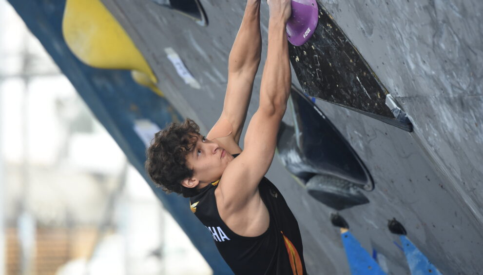 Del 24 al 27 de abril, Ibarra fue sede de la primera válida de Escalada Deportiva.