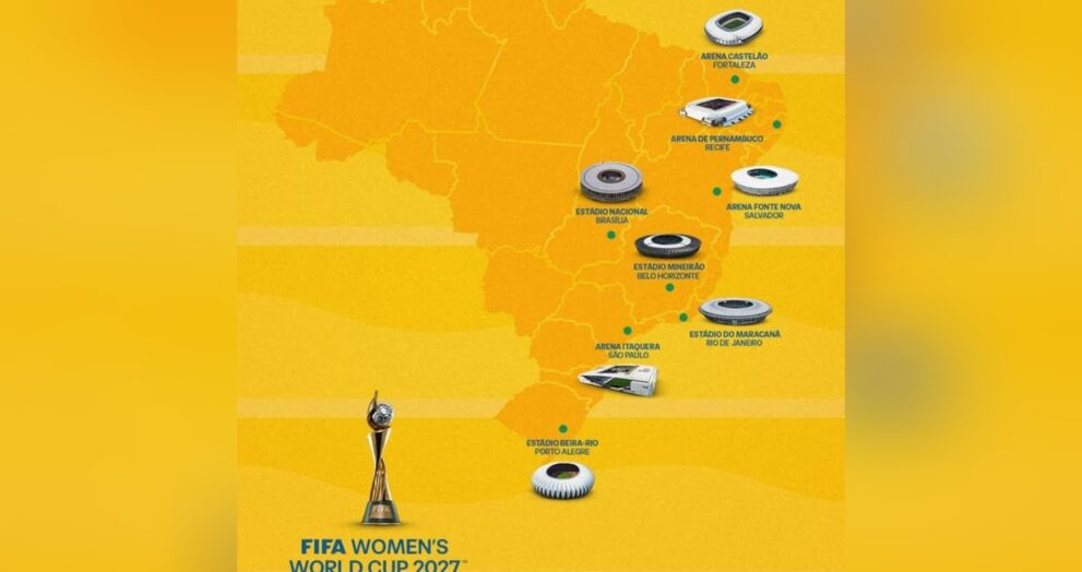 Ocho estadios de Brasil, recibirán el Mundial Femenino 2027