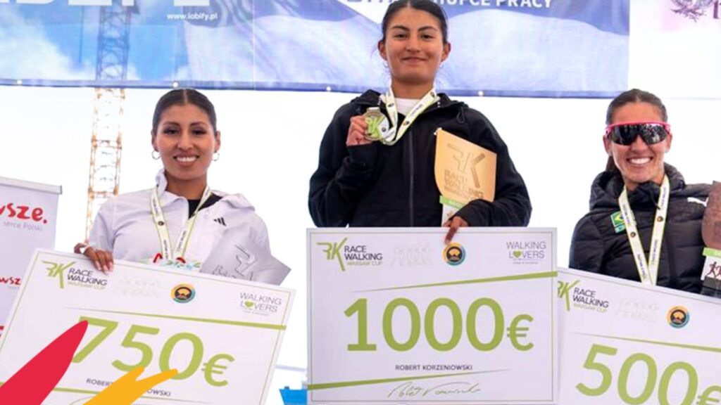 Paula Torres marchista ecuatoriana