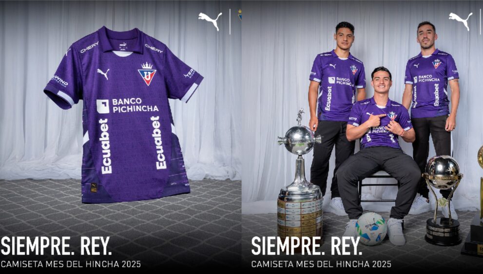 Liga Deportiva Universitaria, en colaboración con Puma, lanzó su nueva camiseta conmemorativa por el mes del hincha albo, una prenda cargada de historia y simbolismo.