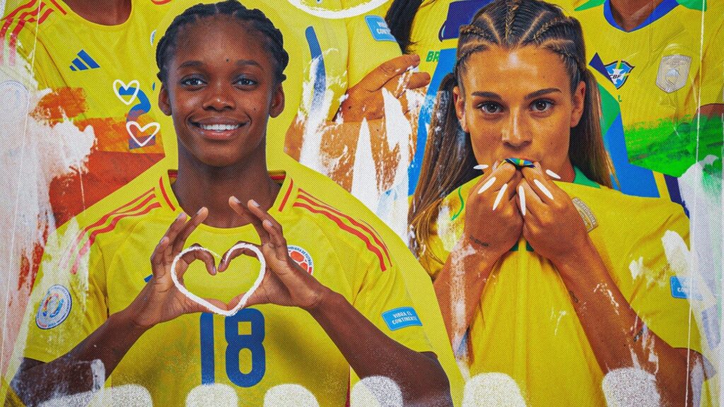 Brasil y Colombia jugarán la final de la Copa América Femenina 2025